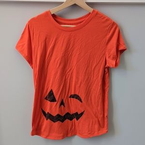 Isabel Maternity Pumpkin Shirt